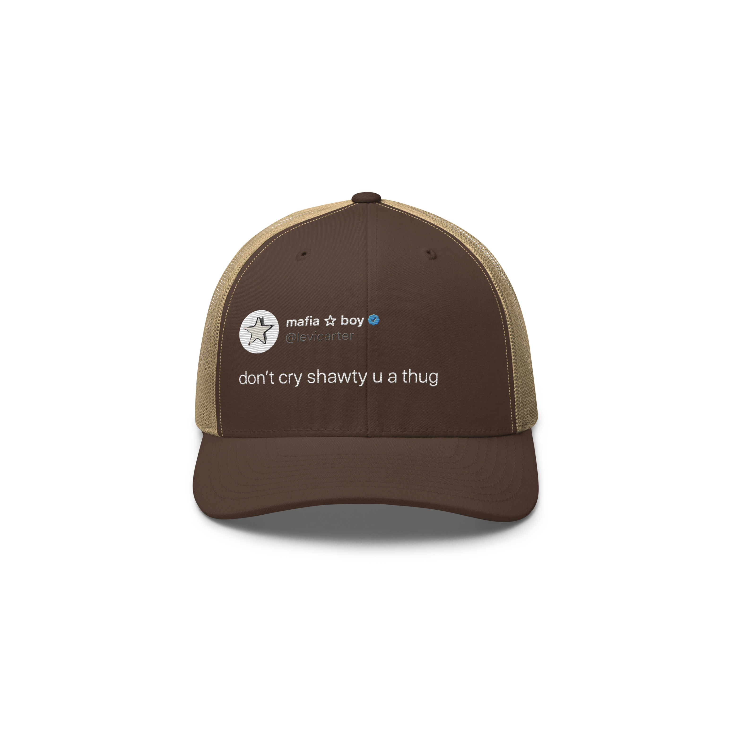 Don't Cry Shawty Twitter Hat